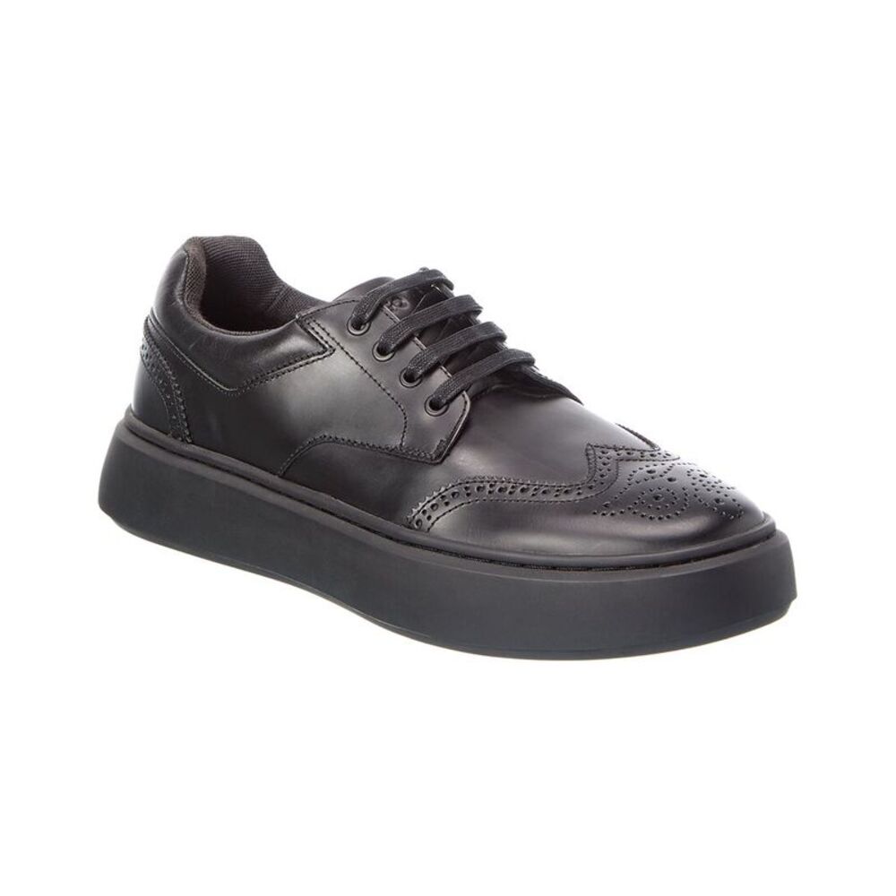 Hugo Boss Allen Leather Derby, Black